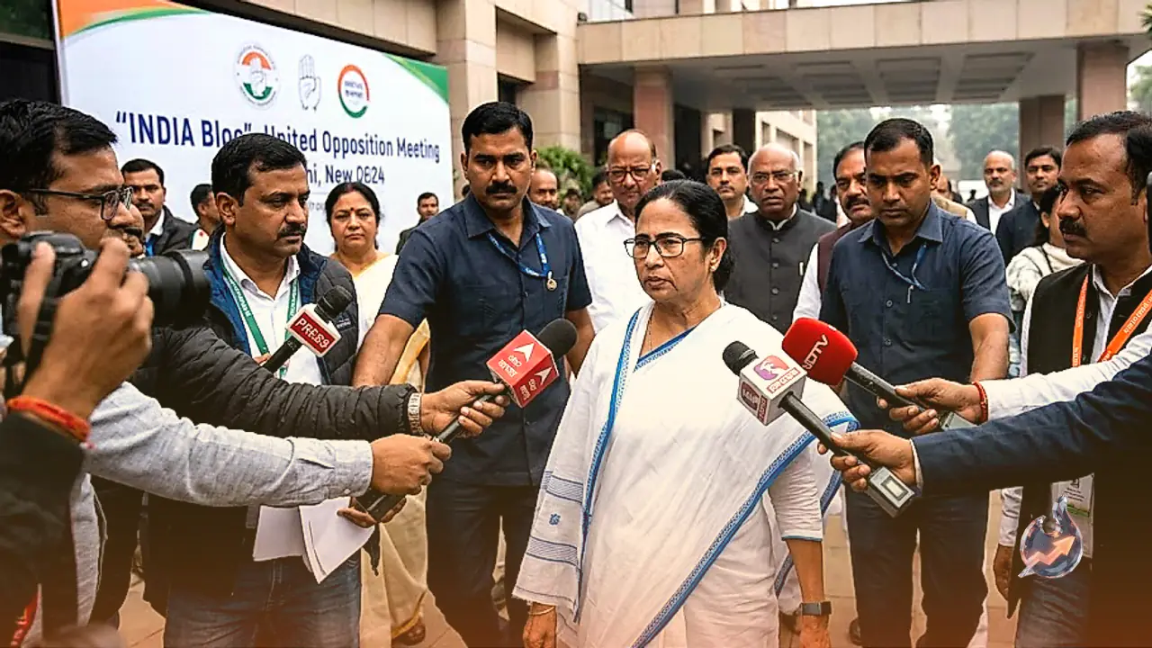 Mamata Banerjee Dodges 2029 Opposition Leadership Question as Coalition Tensions Resurface