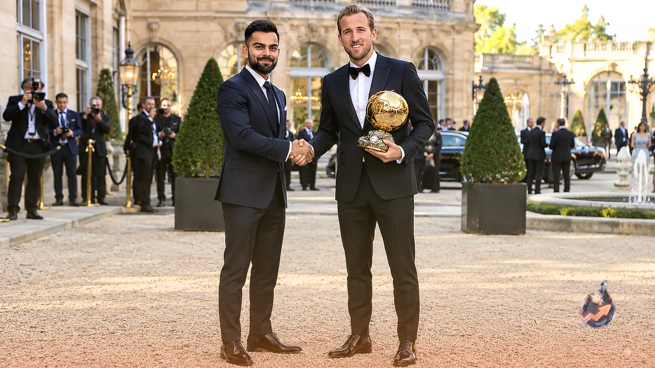Virat Kohli Congratulates Harry Kane on Winning the Ballon d'Or