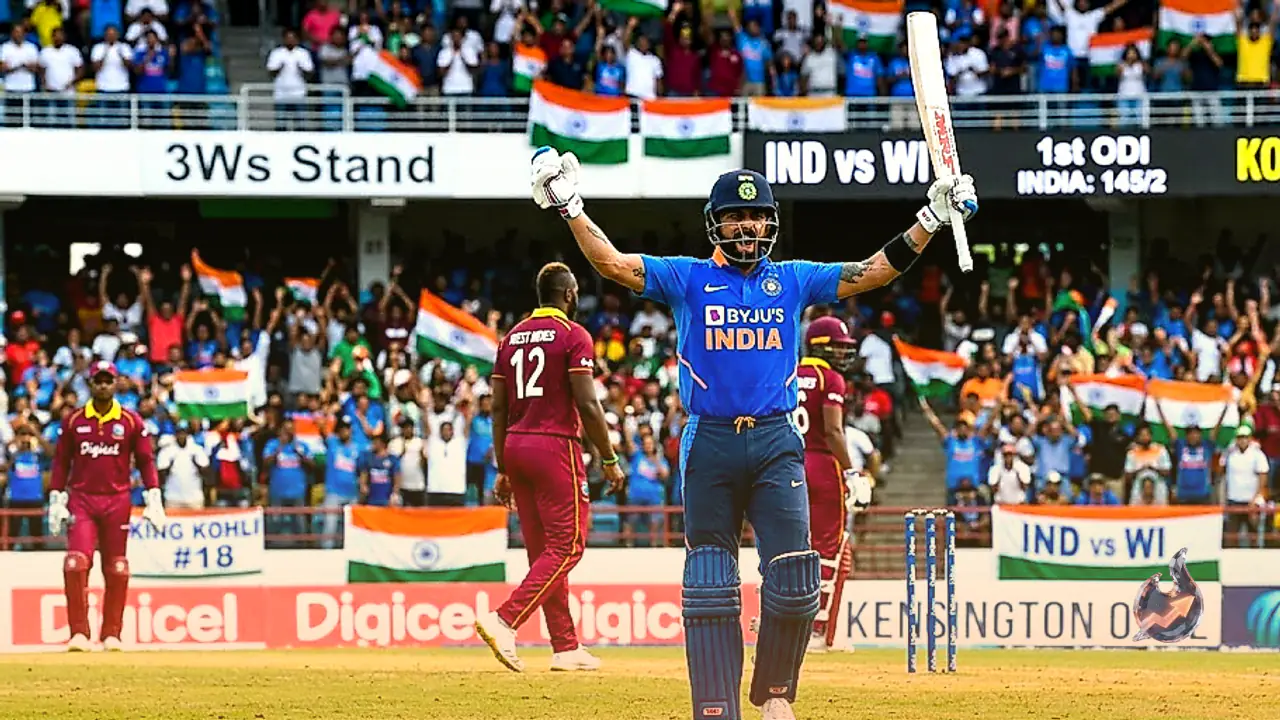 Virat Kohli surpasses Mohammad Azharuddin's 28-year milestone to create history against West Indies