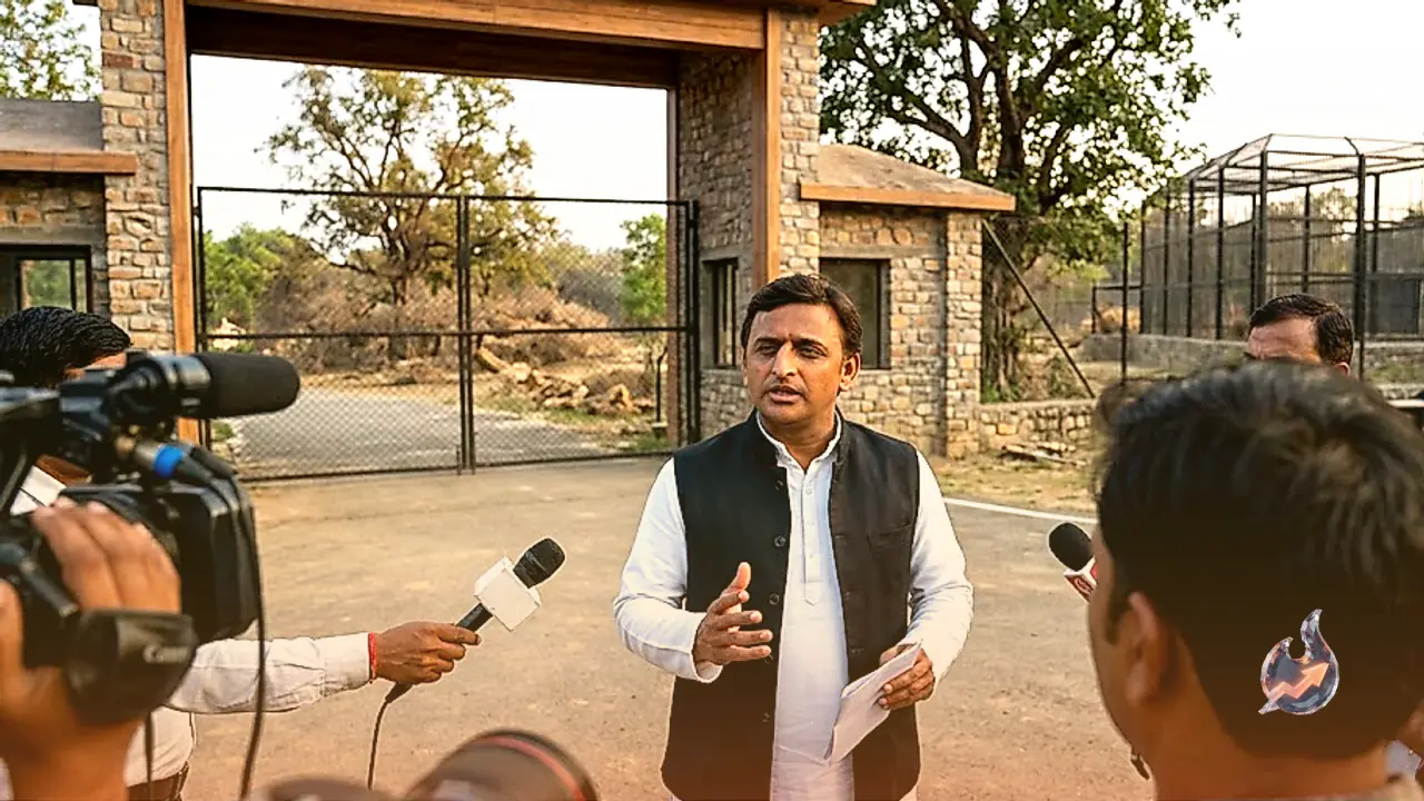 Akhilesh Yadav Highlights Etawah Lion Safari Concerns on World Lion Day, Targets BJP Government