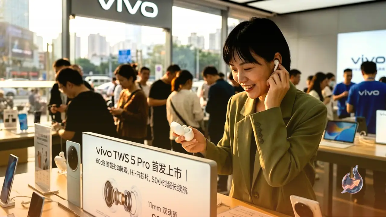 वीवो TWS 5 Pro ईयरबड्स चीन में लॉन्च, 999 युआन में मिलेगा हाई-फाई साउंड और 60dB नॉइज़ कैंसिलेशन
