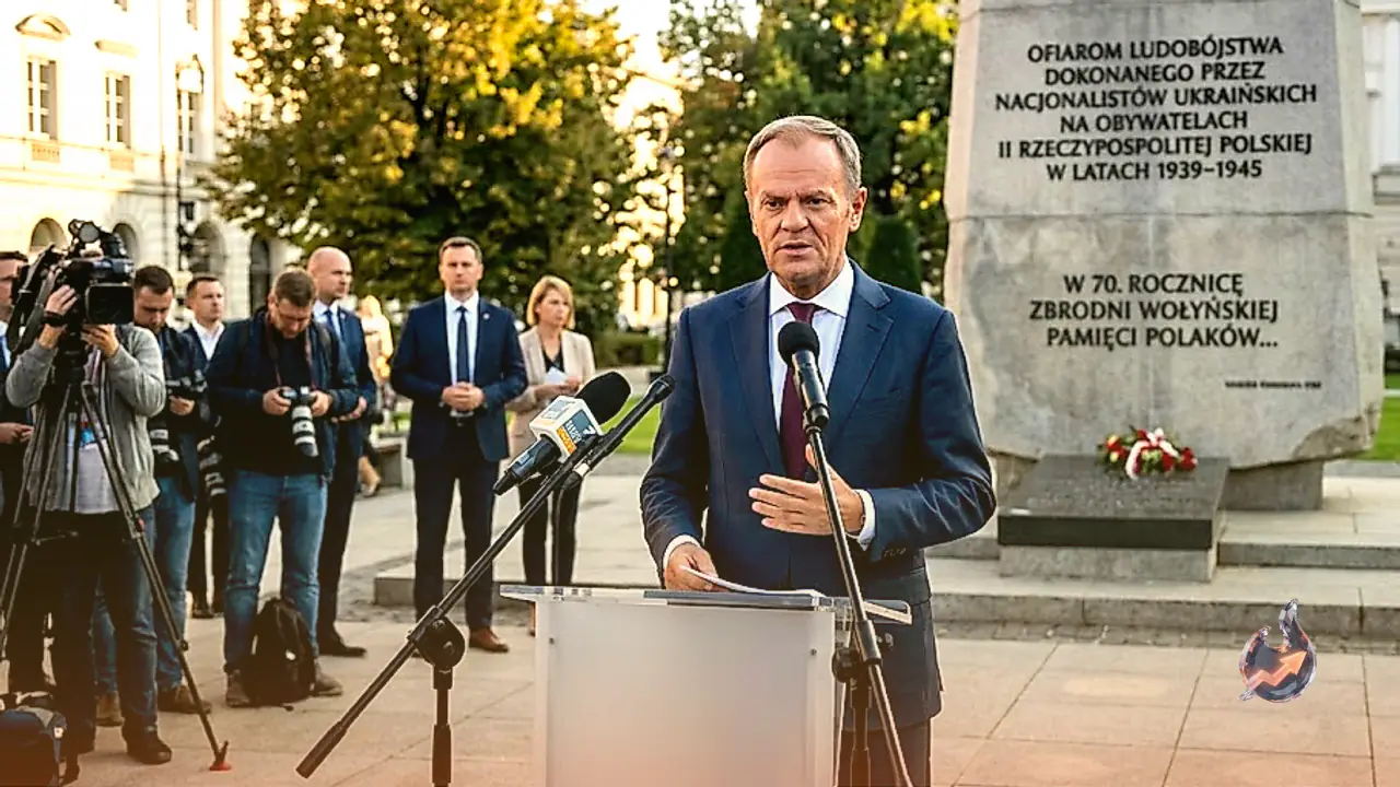 Polish Memorial Dedicated to Victims of WWII Massacre Announced by Prime Minister Donald Tusk