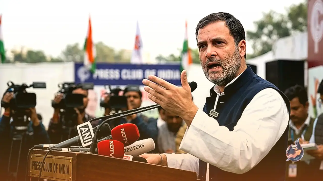 वोट चोरी और आंतरिक मतभेद पर भड़के राहुल गांधी, चुनाव आयोग पर लगाया राजद्रोह का आरोप
