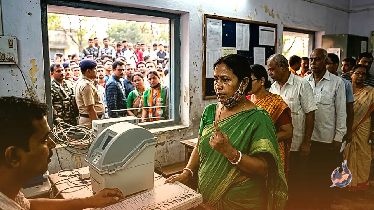 Voters Turn Out in Large Numbers Across Six Bypoll Seats as Bengal and Tamil Nadu Witness Political Friction
