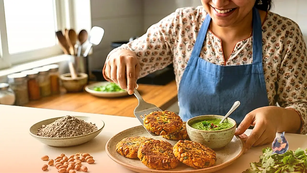 Crispy Sweet Potato Cutlets: Fasting Recipe With Buckwheat Flour and Peanuts