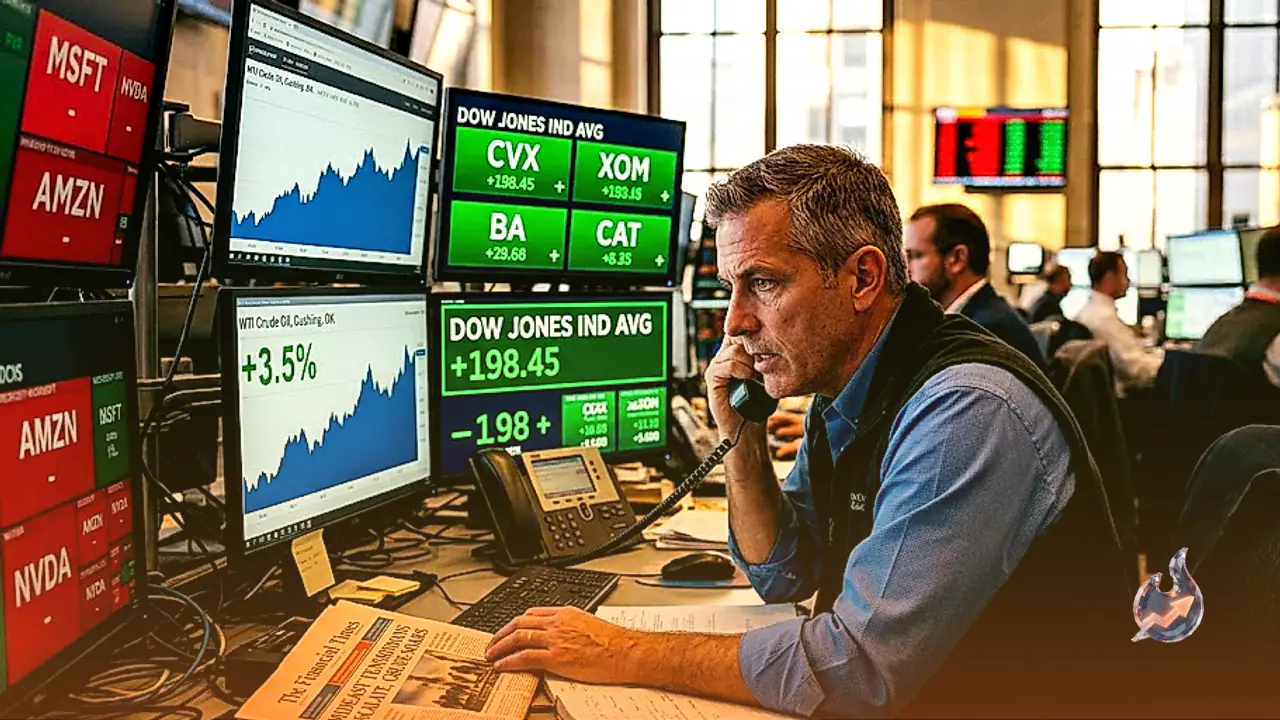 Wall Street Divergence: Dow Jones Rallies 200 Points as Geopolitical Escalation Shakes Tech Stocks