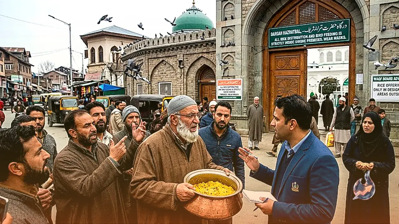 जम्मू-कश्मीर में वक्फ बोर्ड के नए फरमान से गरमाया मामला, दरगाहों पर तहरी बांटने और पक्षियों को दाना डालने को लेकर मचा बवाल