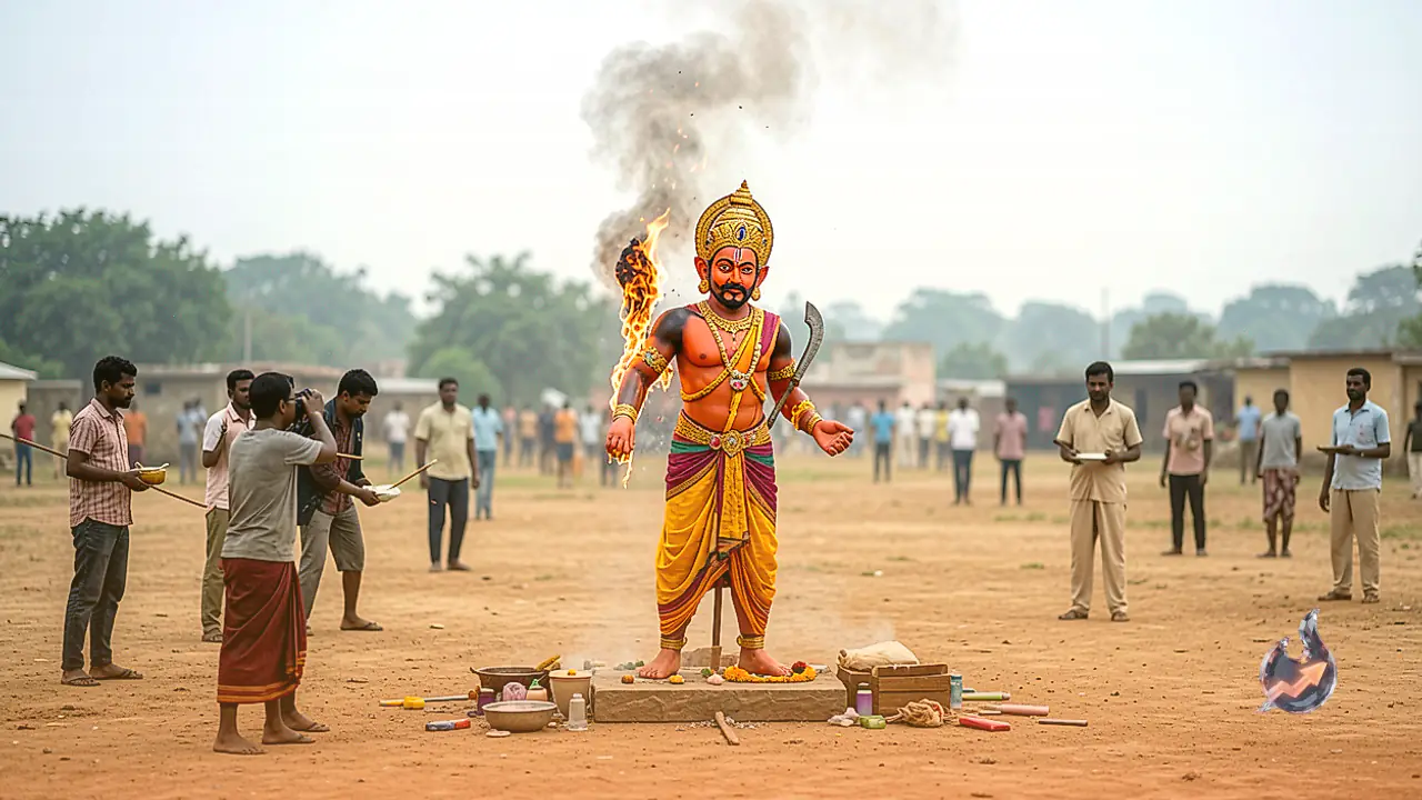 Was Ravan Effigy Burning Not Practiced Before 1947? Examining History and Truth