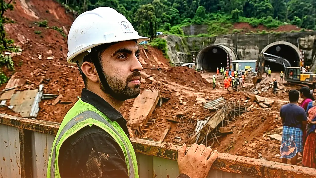 Twin Tunnel Landslide in Kerala Leaves Two Young Himachal Engineers Missing as Families Cling to Hope