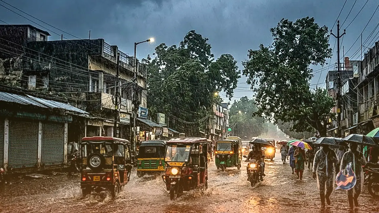 Weather Shift in Jharkhand, Heavy Rain and Thunderstorm Alert Issued for 16 Districts