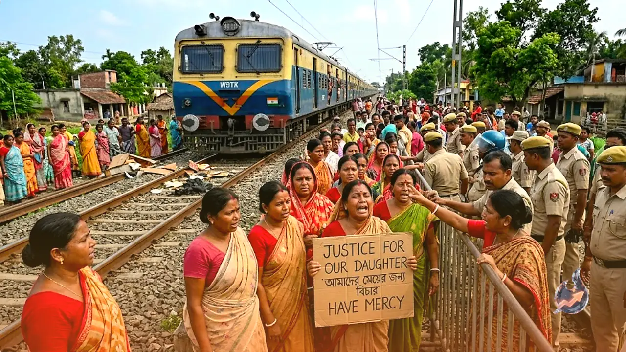 West Bengal village erupts after 11-year-old girl raped and murdered, trains halted, suspect dies after mob beating