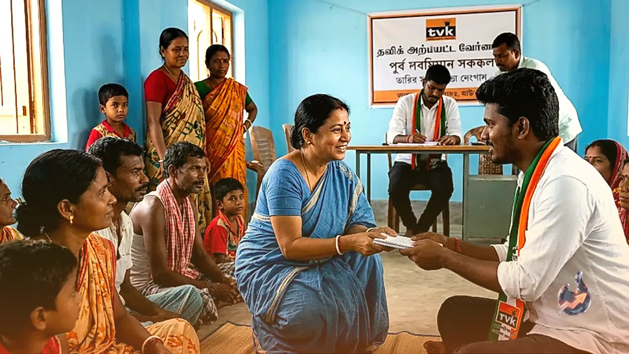 Tamilaga Vettri Kazhagam Opens First West Bengal Office, Sets Sights on Grassroots Social Outreach