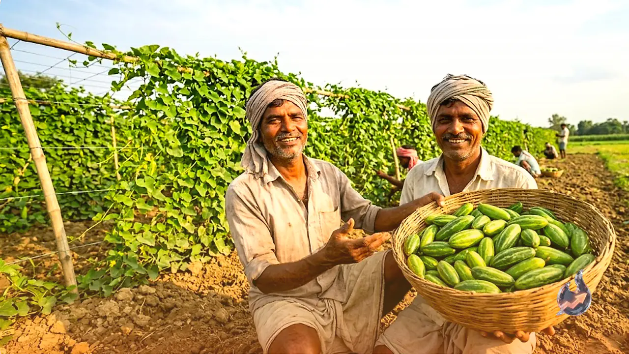 Why Pointed Gourd Cultivation is Becoming the Top Choice for West Champaran Farmers Looking for High Returns in 90 Days
