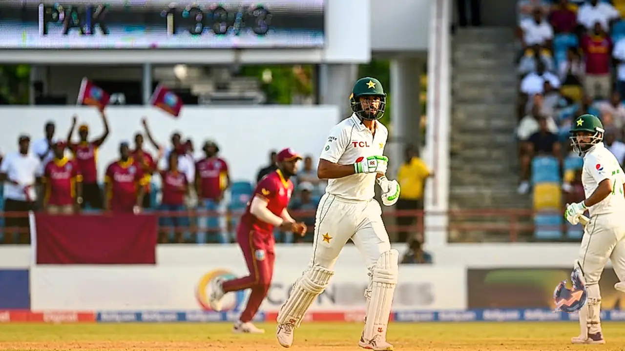 Babar Azam Fails With Bat As Pakistan Captain In First Test Against West Indies, Shan Masood Stabilizes Innings