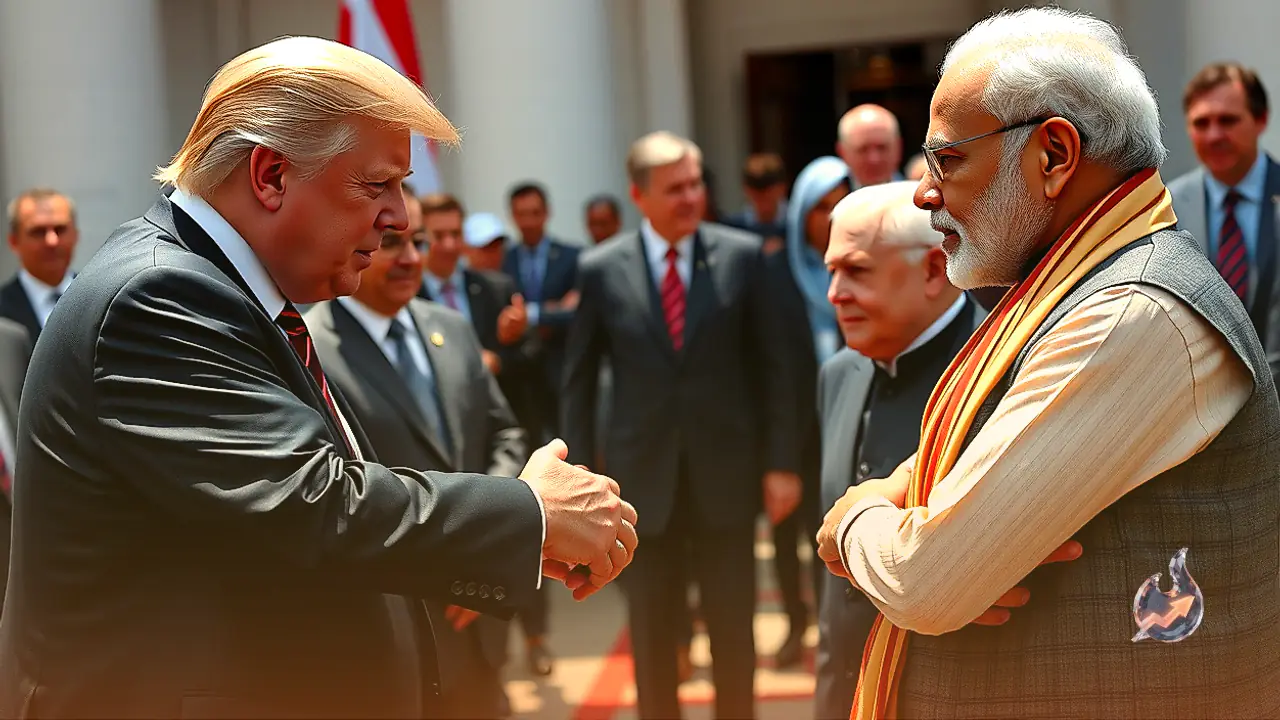 When Donald Trump Was Left Gasping by Narendra Modi's Handshake, John Bolton Reveals Diplomatic Power-Move