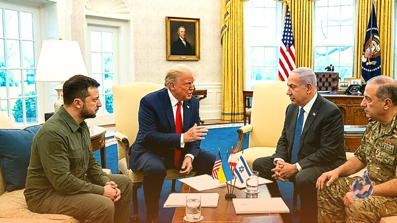 Donald Trump Hosts Leaders of Ukraine Israel and Lebanon at White House for High Stakes Global Diplomacy