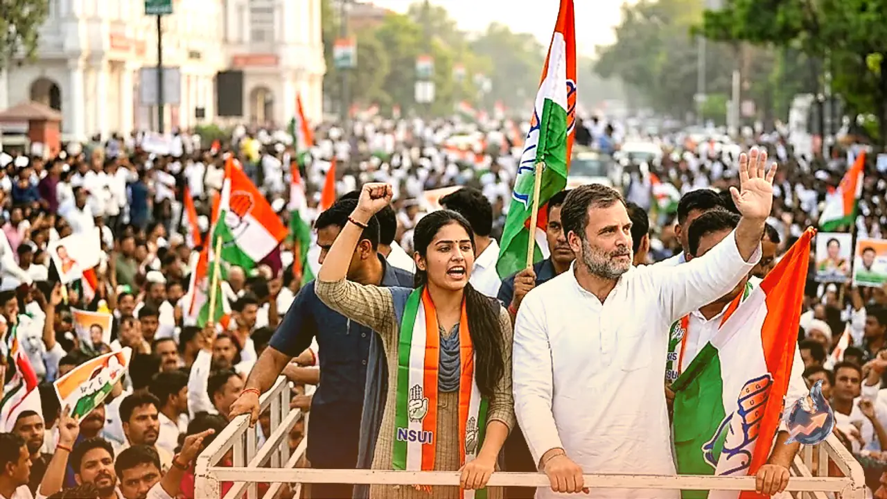 Who Is Jannat Bishnoi, The Young Face Seen On Truck With Rahul Gandhi