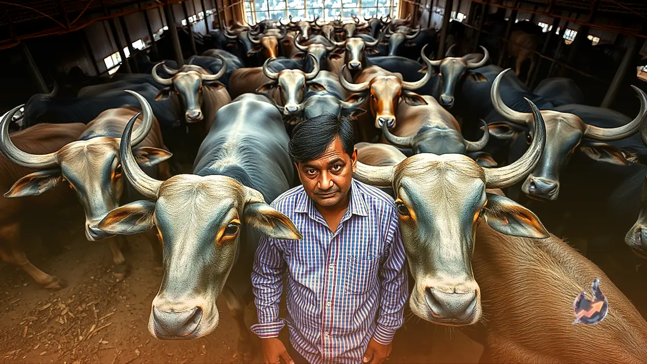 Why Dairy Farmers Prefer Jafrabadi Buffaloes for High Milk Yield and Rich Fat Content