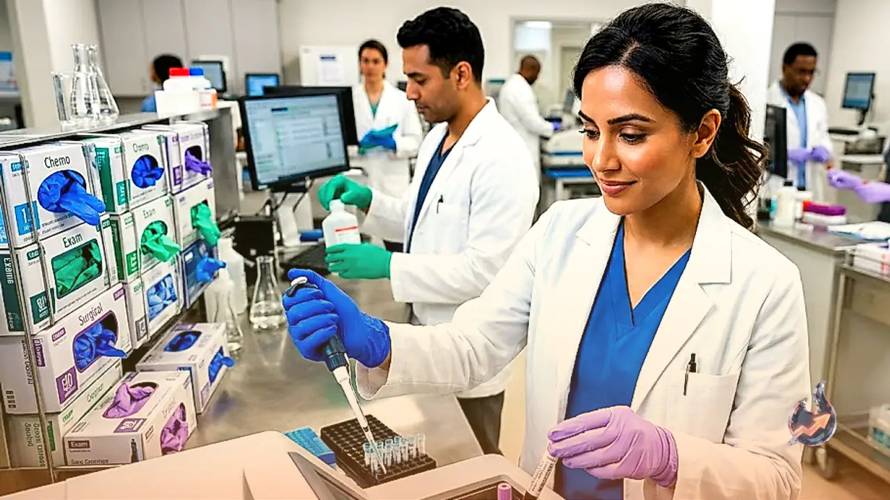 Why Doctors and Healthcare Staff Rely on Color-Coded Medical Gloves