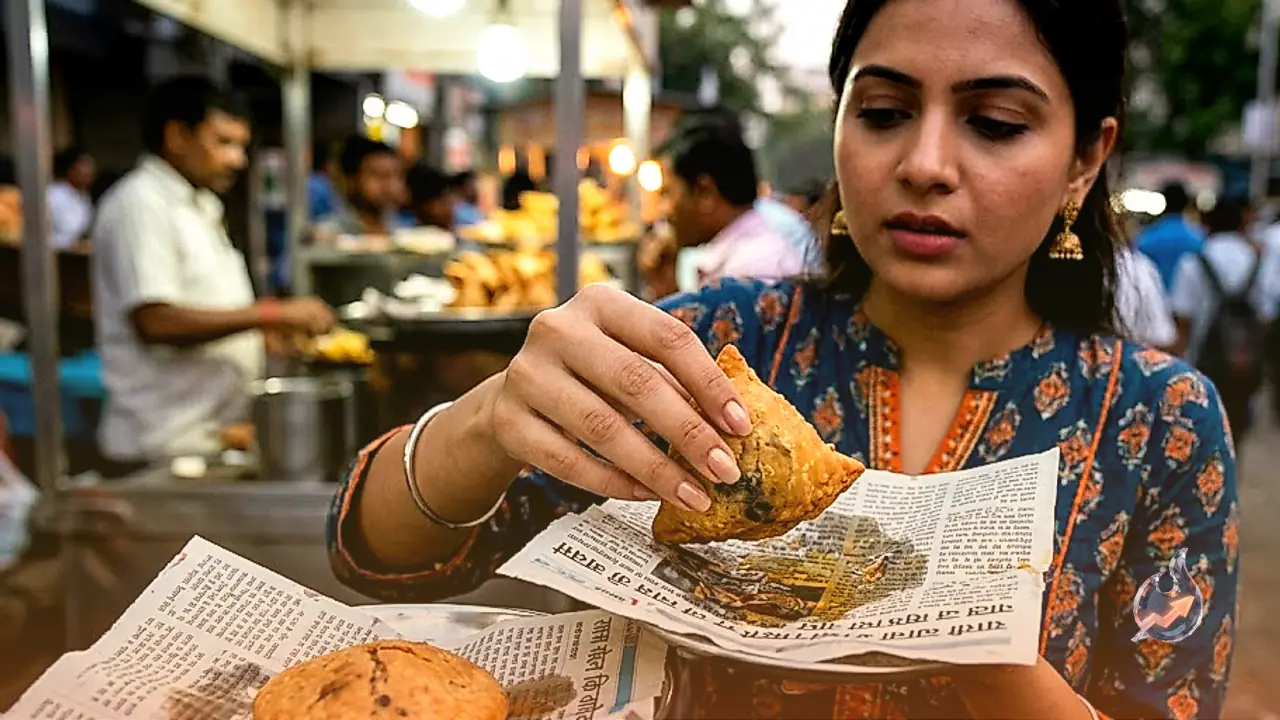 Why Eating Samosas and Kachoris from Newspapers Can Pose Serious Health Hazards