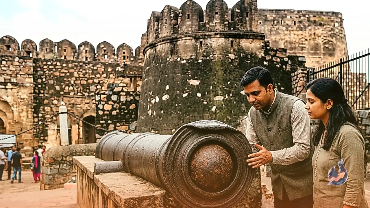Why Is an Iron Ball Jammed Inside Jhansi Fort's Kadak Bijli Cannon? The 1857 Mystery Explained