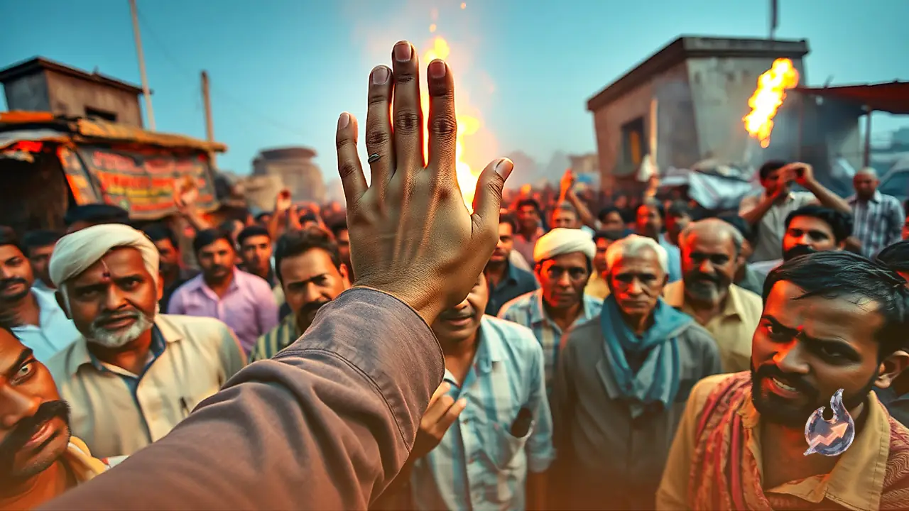 Why Malhar Patekar Placed an Inverted Hand Over His Mouth Before Lighting Nana Patekar's Pyre
