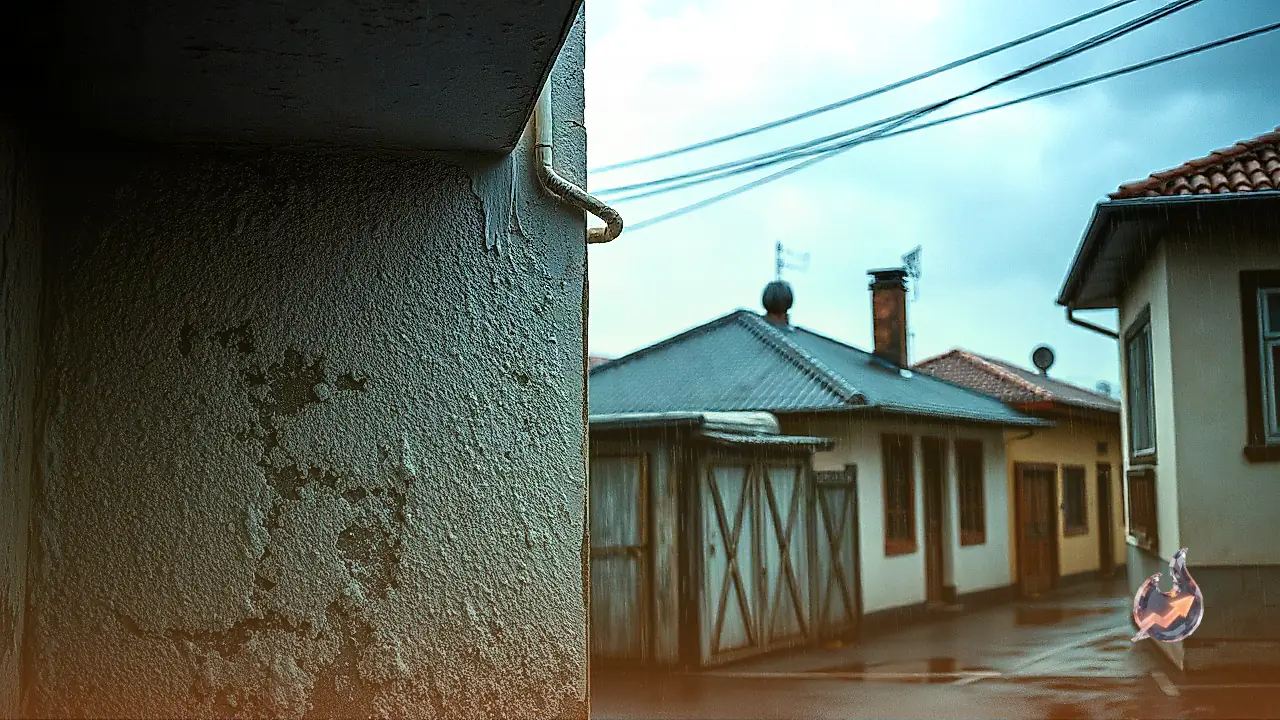 Why White Powder Appears on Walls After Rain and How to Fix It Properly