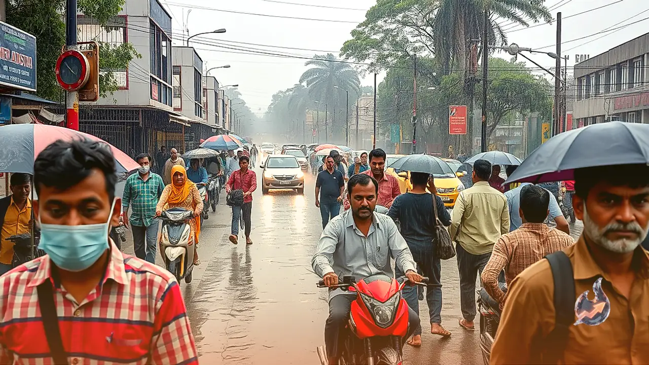 Widespread Weather Shift Ahead: High Winds and Downpours Forecast Across Delhi, UP, and Over Ten States