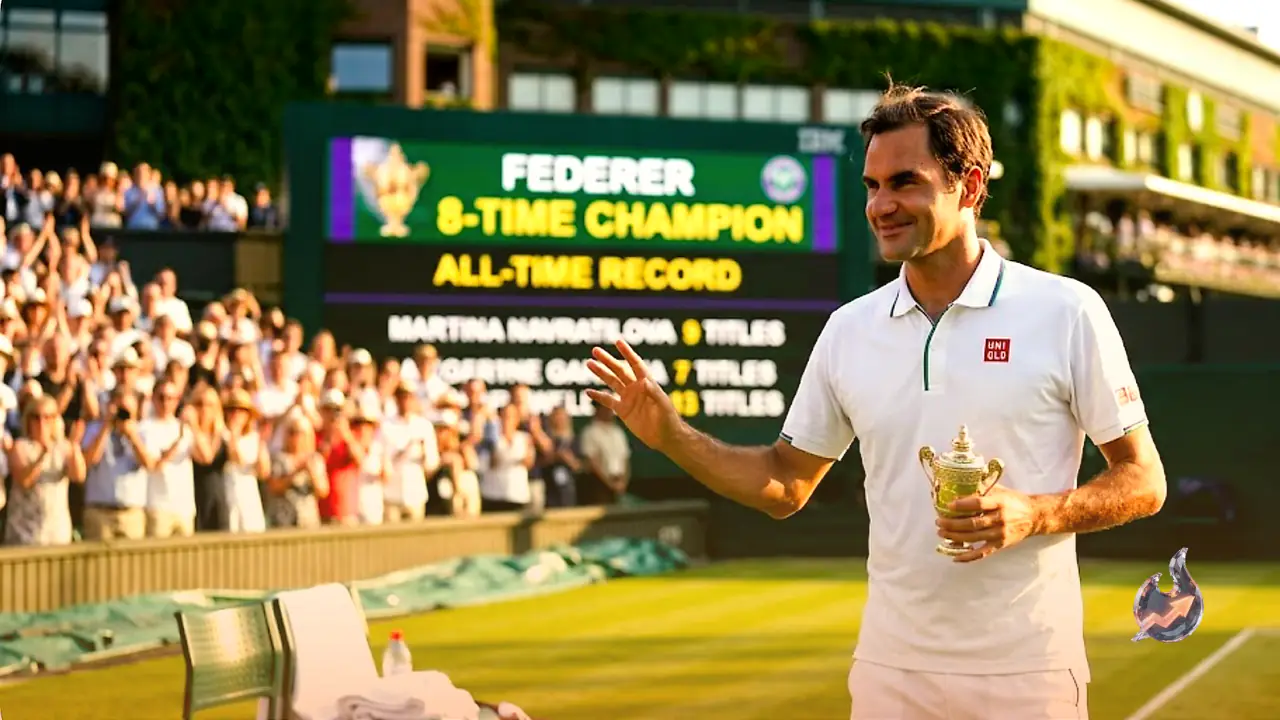 Who are the Wimbledon record-holders?