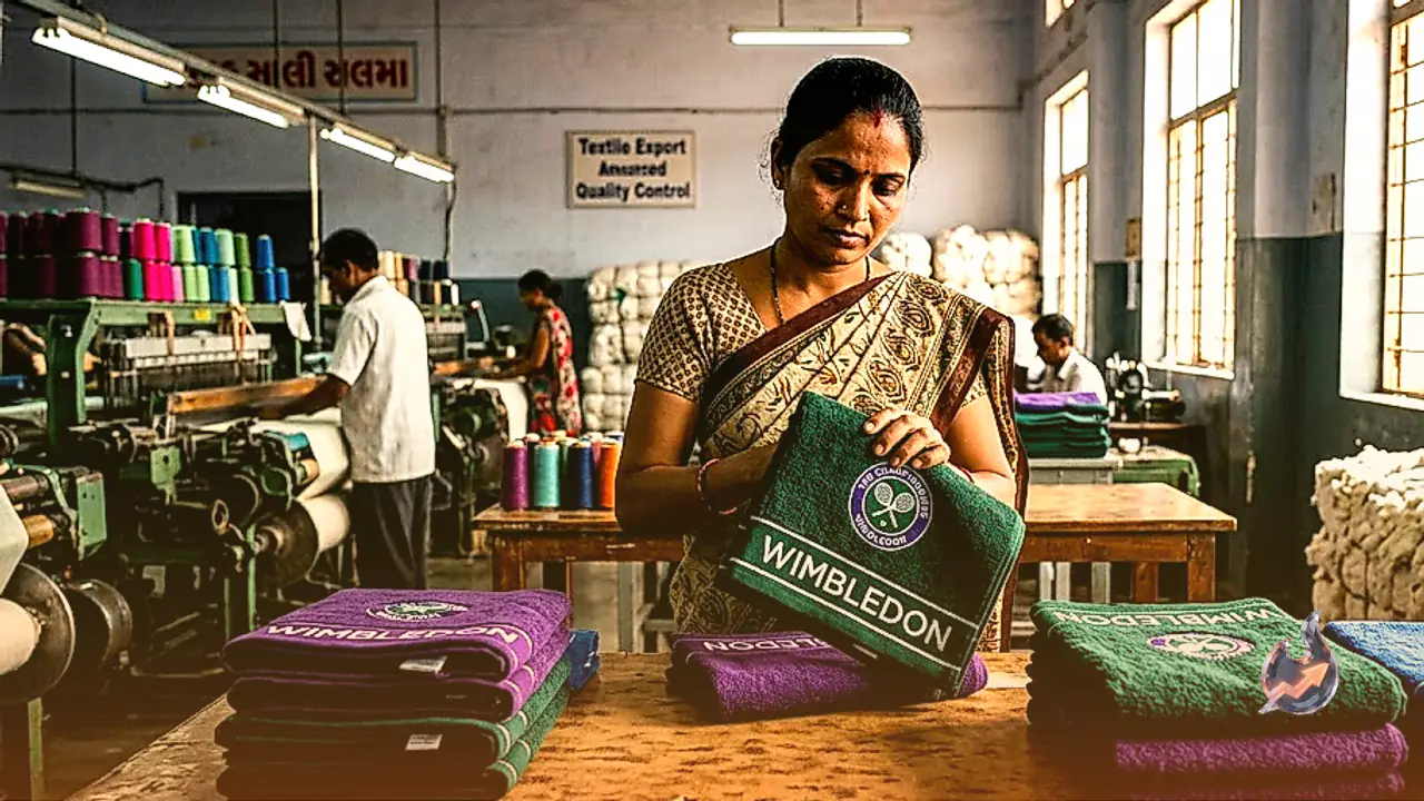 The Gujarat Connection at Wimbledon: How Indian Towels Keep Tennis Stars Cool