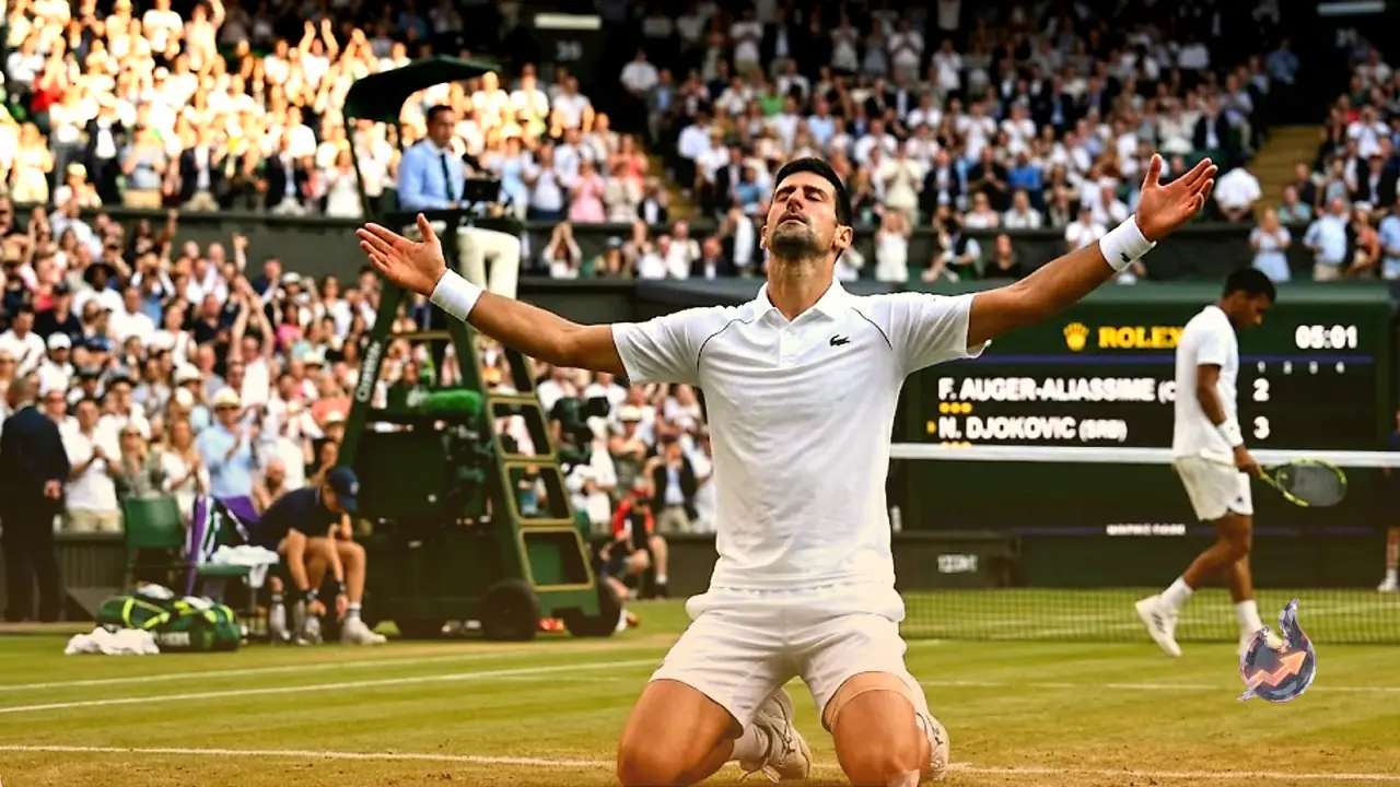 Extraordinary five-set thriller sees Novak Djokovic march into Wimbledon semi-finals