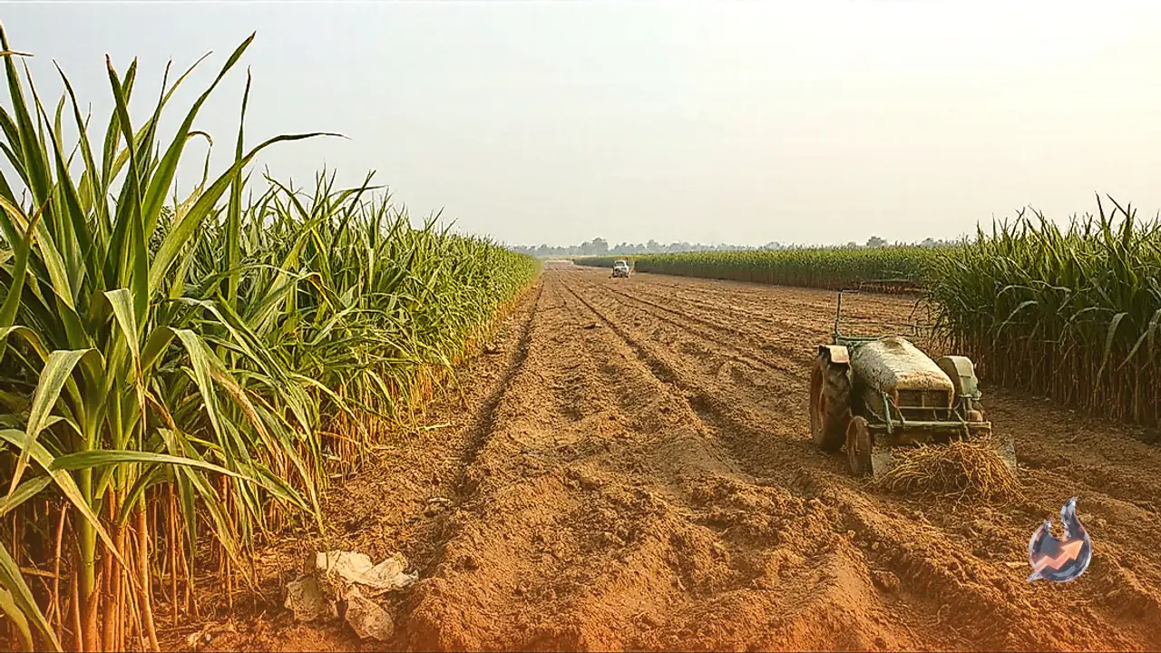 Winter Sugarcane Sowing Gathers Pace in Lakhimpur Kheri With COJ 85 Variety