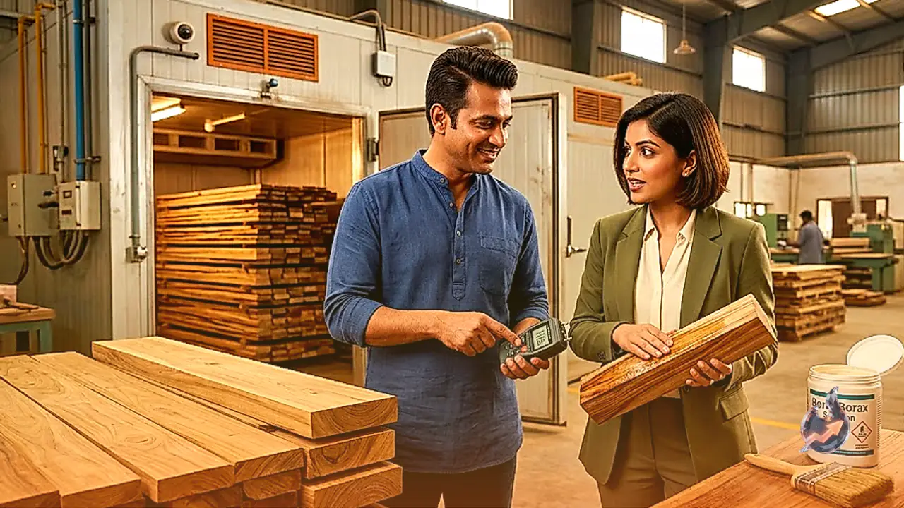 Wood Seasoning and Chemical Treatment Guide: Essential Checks Before Buying Timber for Durable Furniture