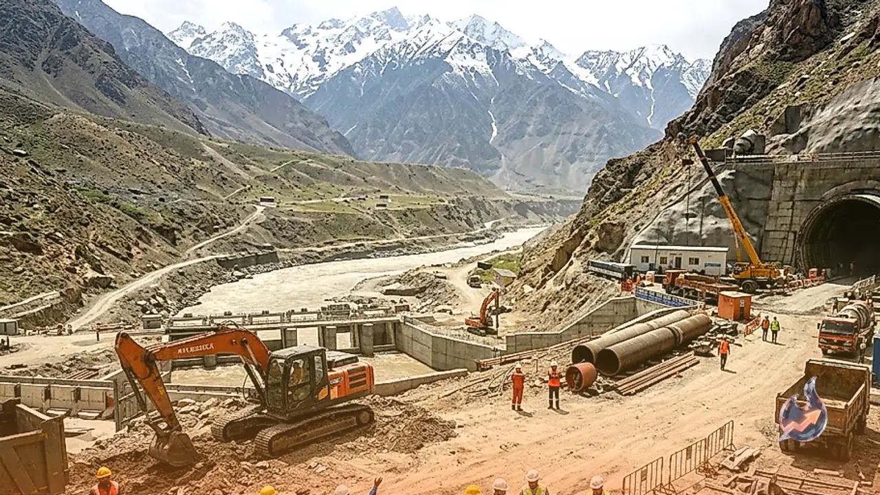 Work Accelerates on Chenab-Beas Link Tunnel and Salal Dam Infrastructure as Pakistan Flags Water Concerns