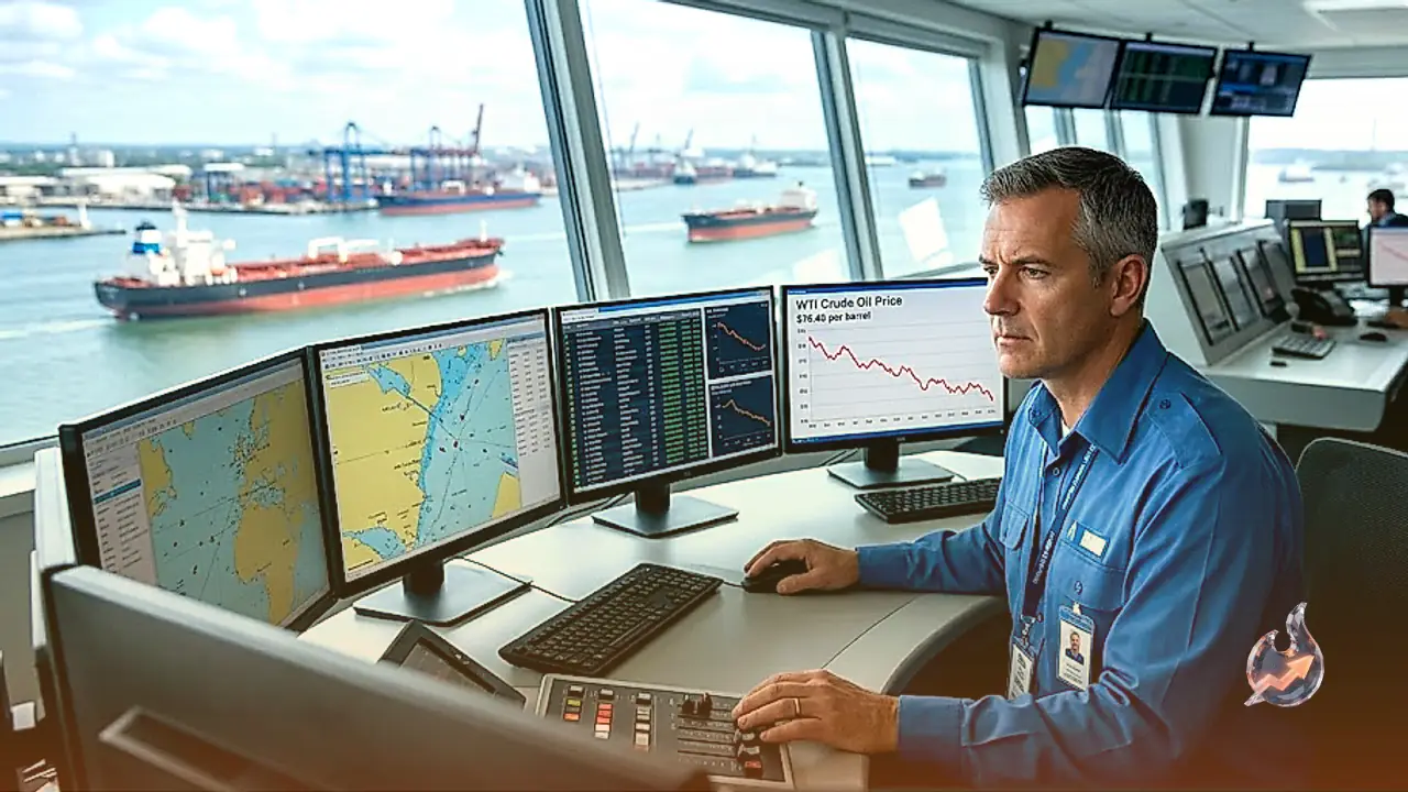 WTI Oil Dips Below $76.50 Amid Ongoing Uncertainty Over Strait of Hormuz Reopening