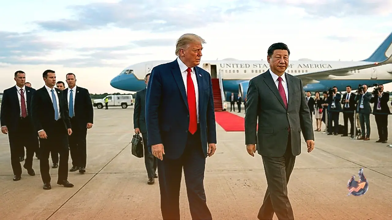 Trump Breaks Protocol to Receive Xi Jinping at Airport: Inside the High-Stakes US-China Talks on Critical Minerals and Taiwan
