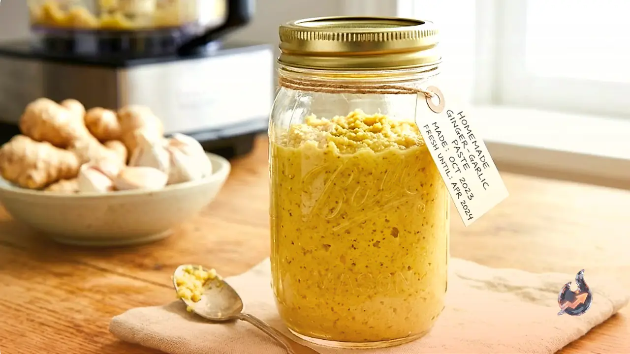 This Kitchen Trick Keeps Homemade Ginger-Garlic Paste Fresh for Half a Year