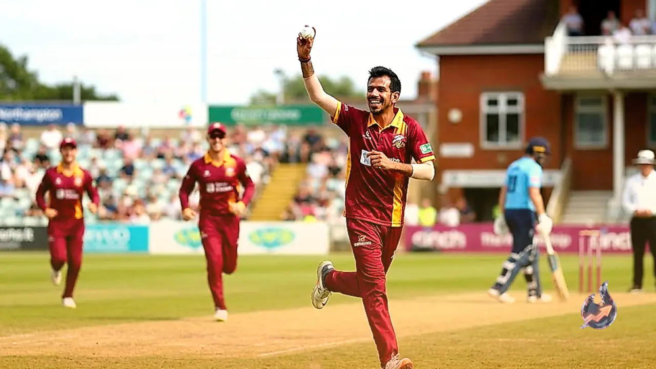 Yuzvendra Chahal Shines in County Cricket With 15 Wickets for Northampton