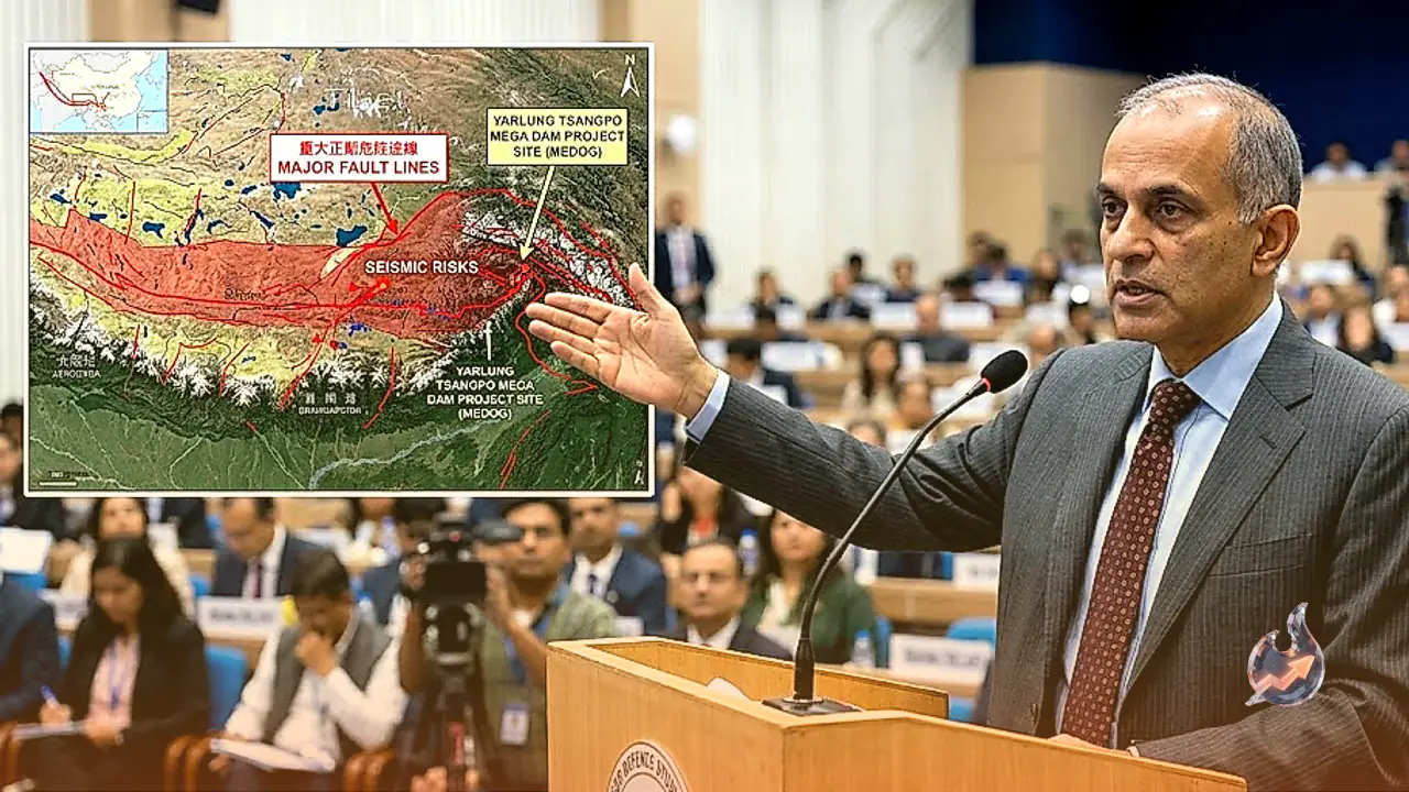 Brahma Chellaney Flags Fault Line Risks of China's Yarlung Tsangpo Mega Dam, Urges Global Push on Upstream Water Security