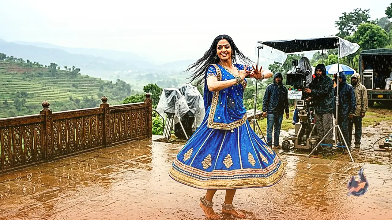 यश चोपड़ा की फिल्म लम्हे के गाने में हुआ था कुदरती करिश्मा, जब श्रीदेवी के डांस के बीच सच में बरसने लगा था पानी