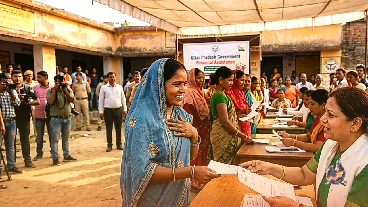 Yogi Adityanath Government Announces One Lakh Rupees Financial Aid Without Interest for Women in Uttar Pradesh