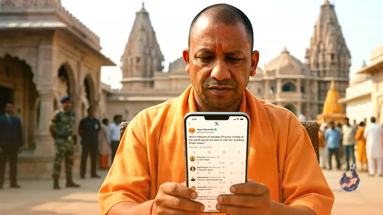 Yogi Adityanath Poses a Heartfelt Question About Ayodhya, Draws Varied Reactions on X