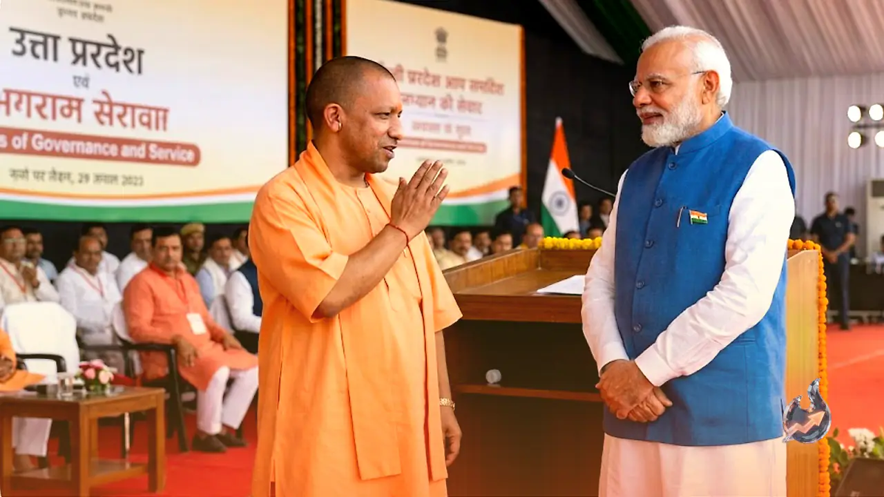 Yogi Adityanath Commends 12 Years of Narendra Modi's Leadership, Citing 'India First' as National Character