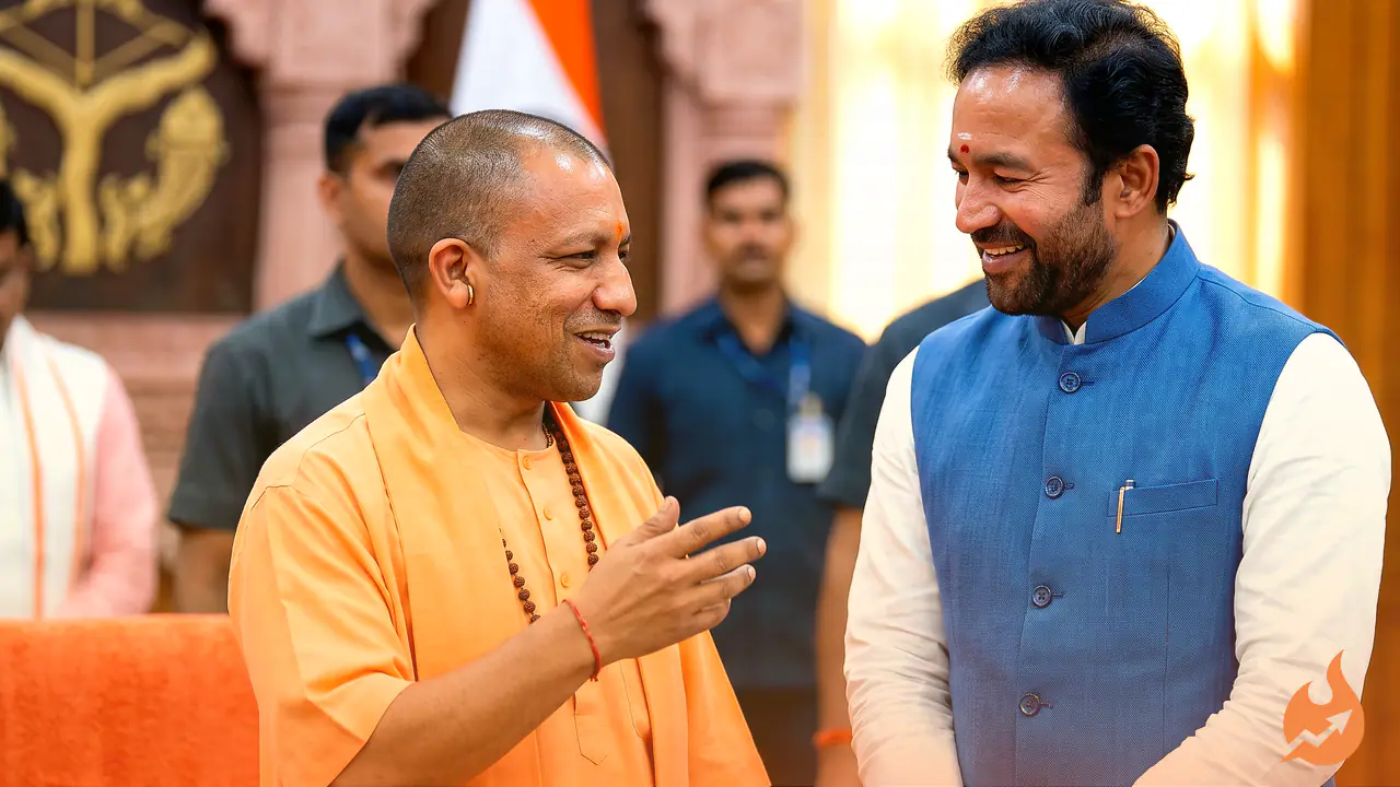 Yogi Adityanath Sends Warm Birthday Greetings to Union Minister G. Kishan Reddy on X