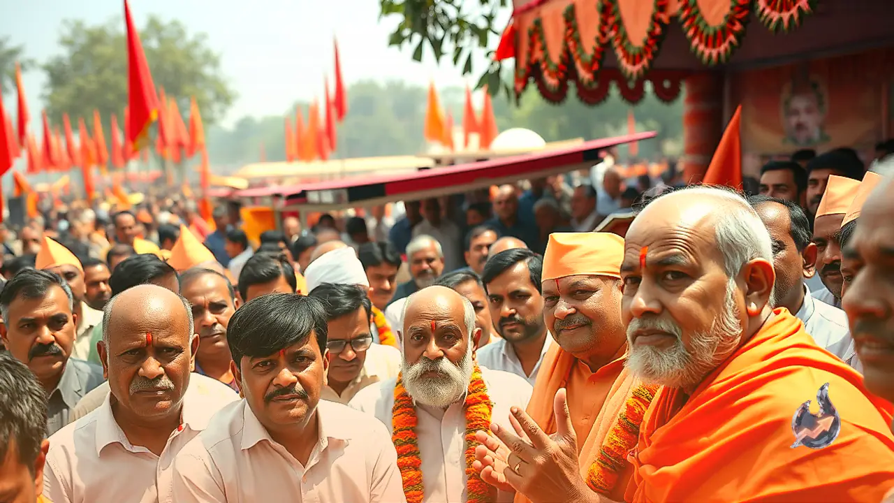 Yogi Adityanath Pays Homage to Mulayam Singh Yadav on His Death Anniversary