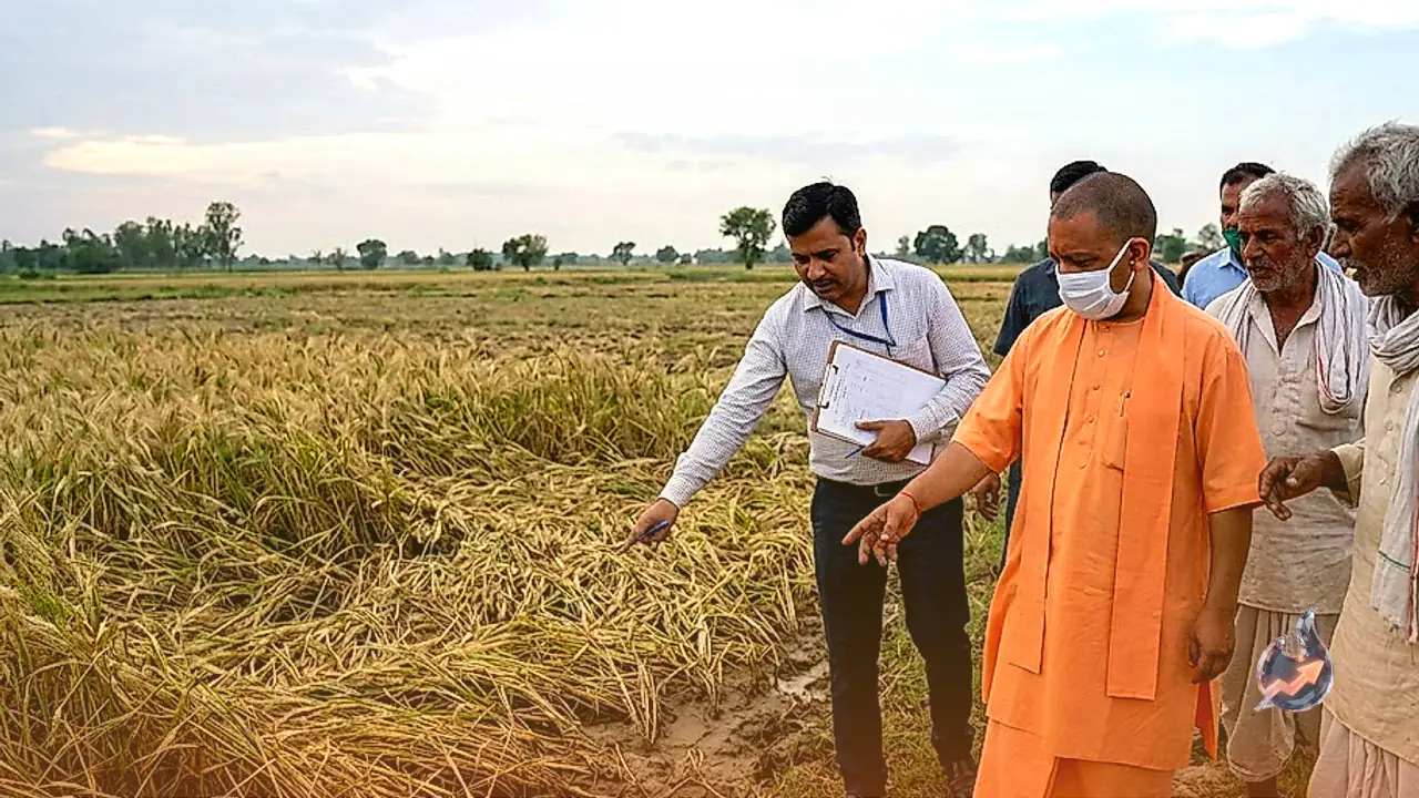 UP CM Yogi Adityanath Promises Crop Survey Before Farmer Relief Payouts