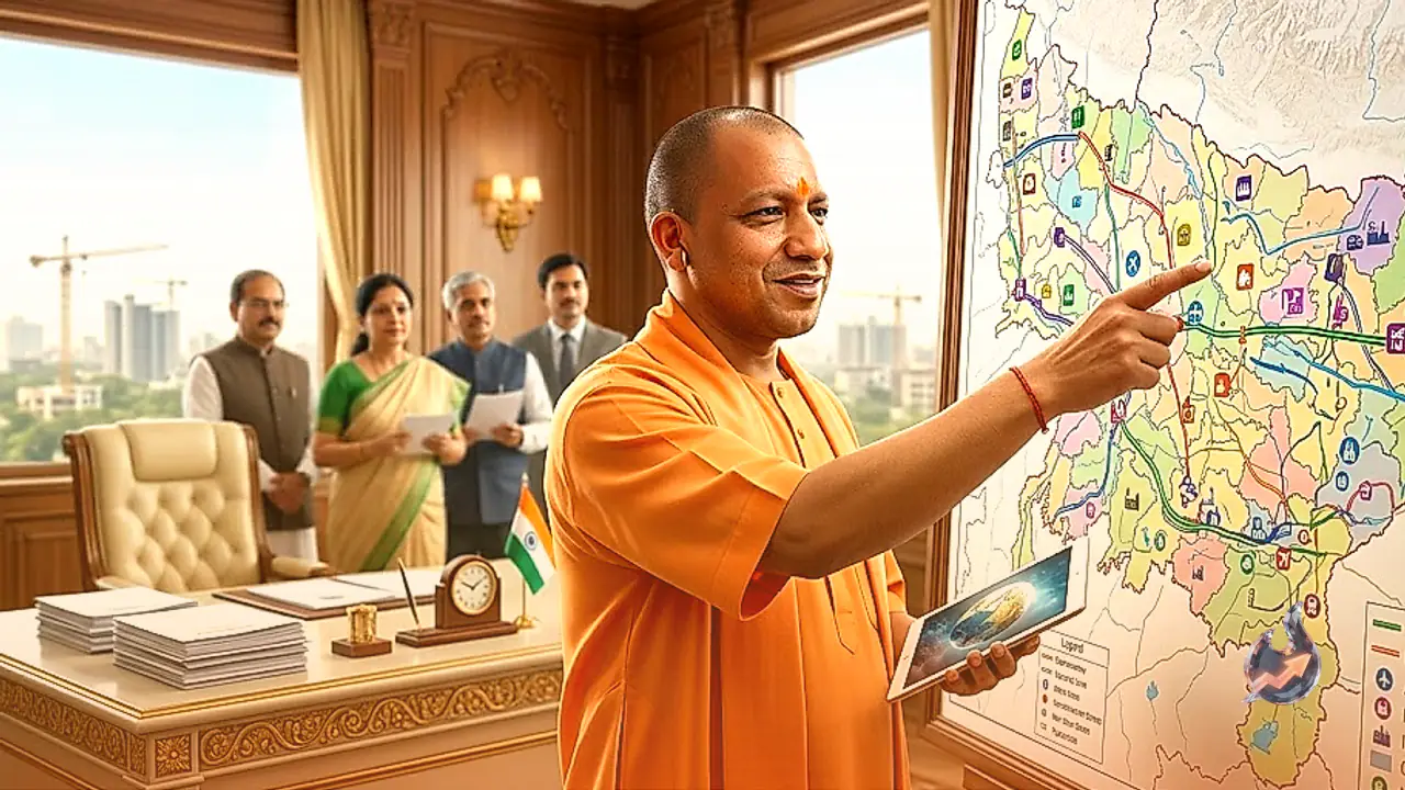 Yogi Adityanath shares vision for a developed Uttar Pradesh