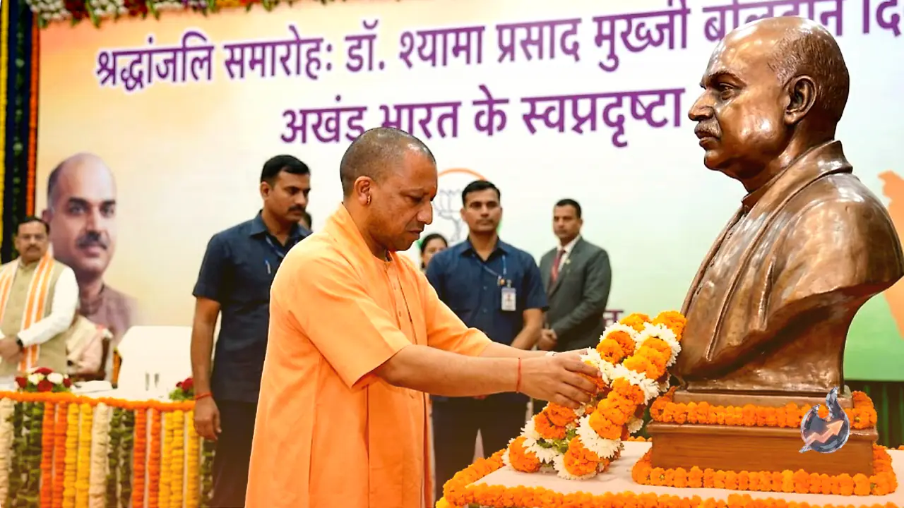 Yogi Adityanath Honours Dr. Shyama Prasad Mukherjee on Balidan Diwas with an Emotional Post on X