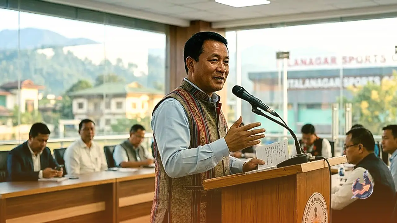Youth and Sports Minister Kento Jini Announces Strategy to Elevate Arunachal Sports Infrastructure