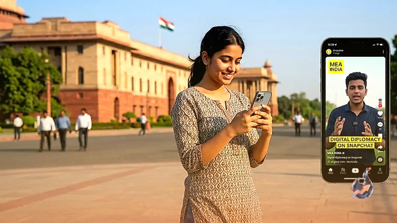 Ministry of External Affairs Expands Digital Diplomacy to Snapchat to Connect Youth with India's Foreign Policy